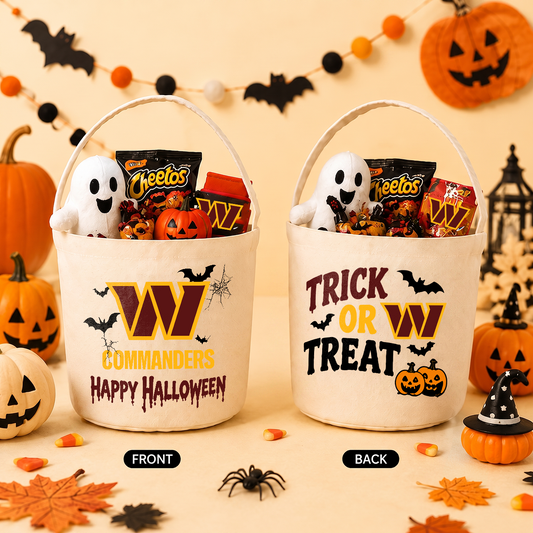 [SPECIAL OFFER] NEW CUSTOMIZED NFL12 WTC WASHINGTON COMMANDERS HALLOWEEN BASKET