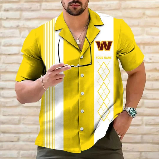 [SPECIAL OFFER] NEW CUSTOMIZED NFL12 WTC WASHINGTON COMMANDERS HAWAIIAN SHIRT