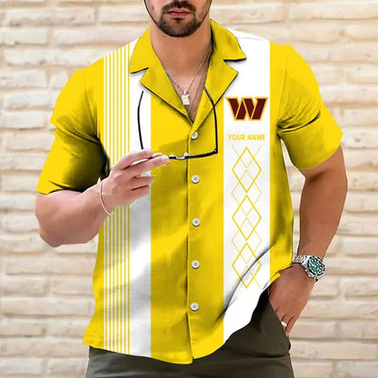 [SPECIAL OFFER] NEW CUSTOMIZED NFL12 WTC WASHINGTON COMMANDERS HAWAIIAN SHIRT