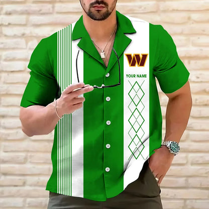 [SPECIAL OFFER] NEW CUSTOMIZED NFL12 WTC WASHINGTON COMMANDERS HAWAIIAN SHIRT