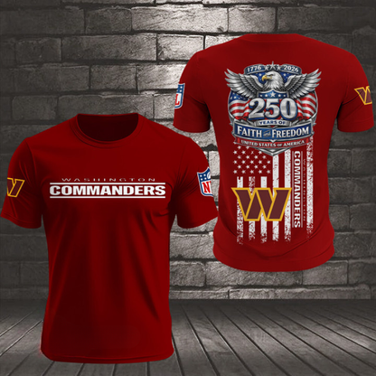 [SPECIAL OFFER] NEW CUSTOMIZED NFL12 WTC WASHINGTON COMMANDERS T-SHIRT, HOODIE, ZIP HOODIE