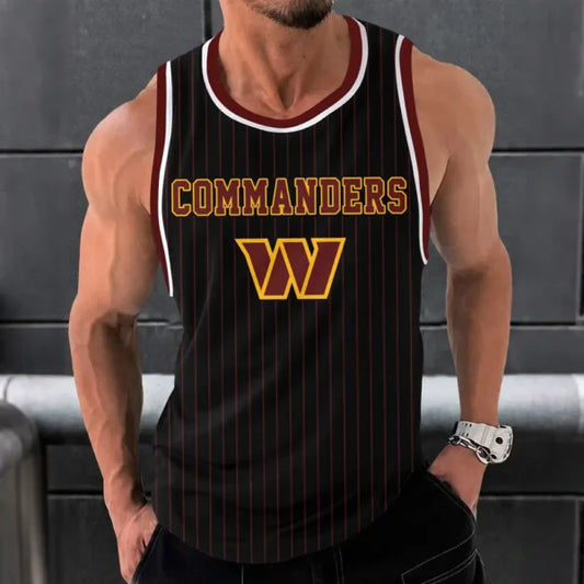 [SPECIAL OFFER] NEW CUSTOMIZED NFL12 WTC WASHINGTON COMMANDERS UNISEX TANK TOP