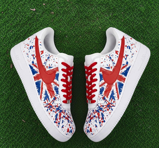 [HOT DEAL] NEW CUSTOMIZED PATRIOTIC AMERICAN FLAG AIR FORCE 1 SHOES