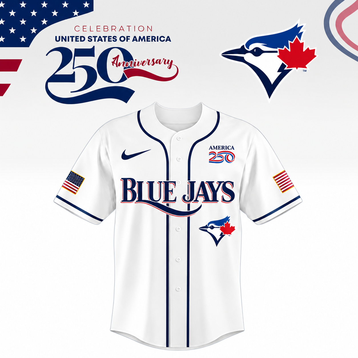 [FLASH SALE] NEW CUSTOMIZED MLB12 TBJ TORONTO BLUE JAYS BASEBALL JERSEY