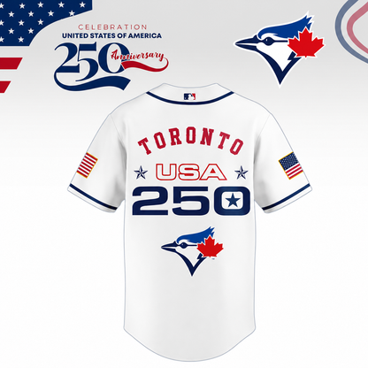 [FLASH SALE] NEW CUSTOMIZED MLB12 TBJ TORONTO BLUE JAYS BASEBALL JERSEY