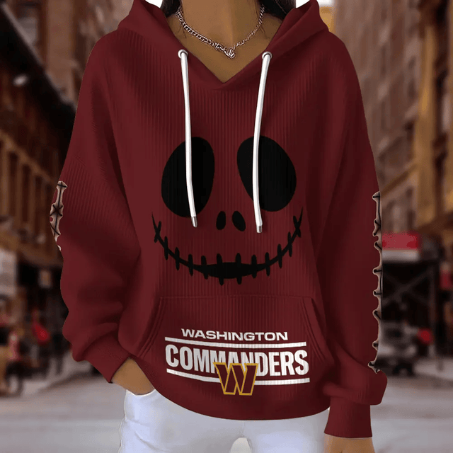 [SPECIAL OFFER] NEW CUSTOMIZED NFL12 WTC WASHINGTON COMMANDERS RIBBED HOODIE & SWEATSHIRT