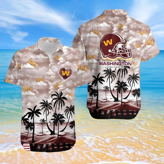 [SPECIAL OFFER] NEW CUSTOMIZED NFL12 WTC WASHINGTON COMMANDERS UNISEX HAWAIIAN SHIRT