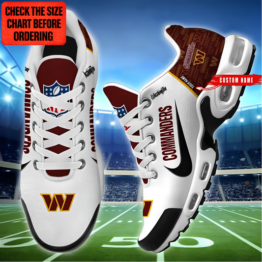 [SPECIAL OFFER] NEW CUSTOMIZED NFL12 WTC WASHINGTON COMMANDERS AIR MAX PLUS SNEAKERS