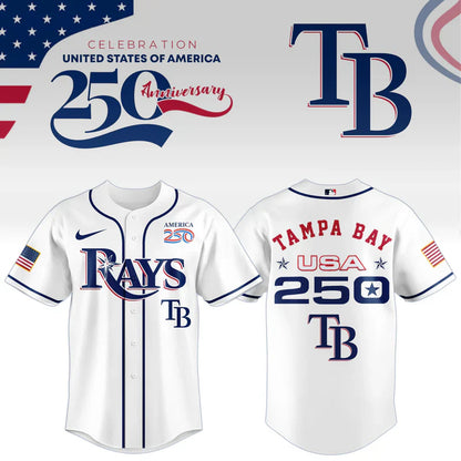 [FLASH SALE] NEW CUSTOMIZED MLB21 TBR TAMPA BAY RAYS BASEBALL JERSEY