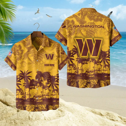 [SPECIAL OFFER] NEW CUSTOMIZED NFL12 WTC WASHINGTON COMMANDERS UNISEX HAWAIIAN SHIRT