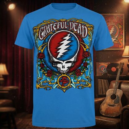 [FAN EXCLUSIVE] NEW CUSTOMIZED GRATEFUL DEAD UNISEX T-SHIRT