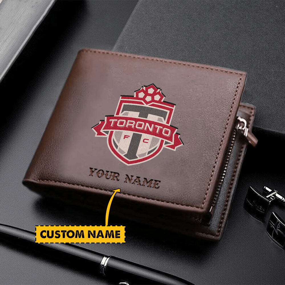 POPULAR NOW - NEW CUSTOMIZED MLS12 TRT TORONTO FC LEATHER WALLET