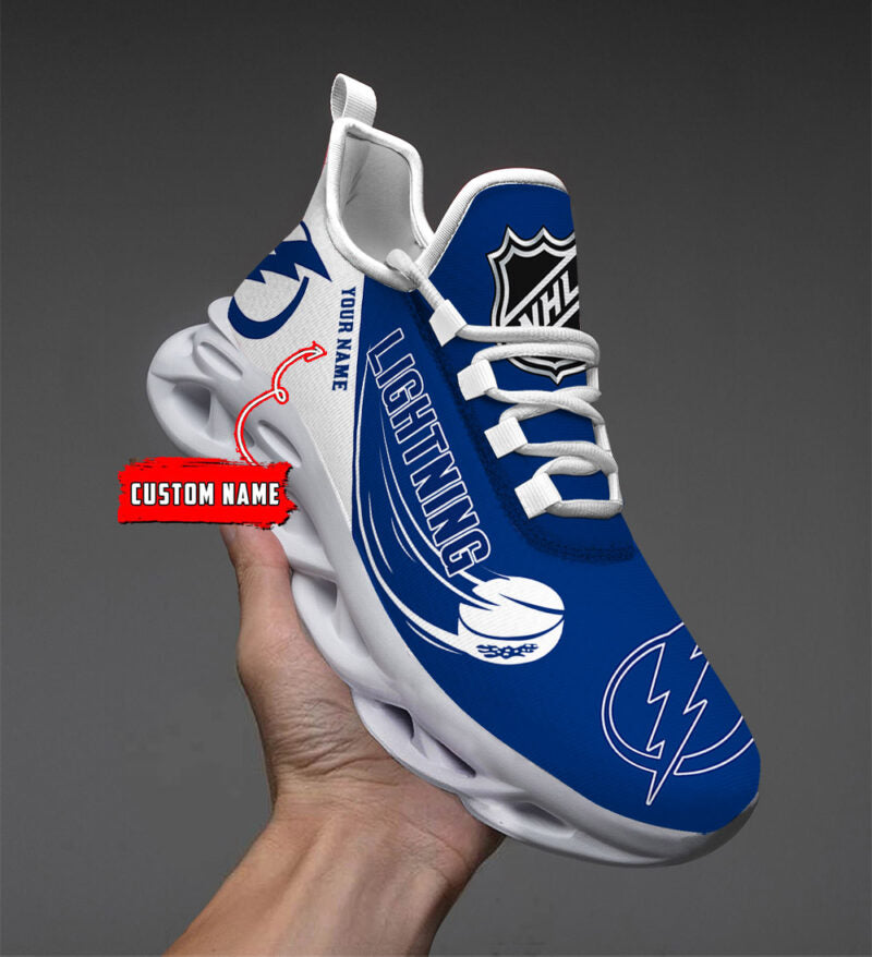 [SUPER SALE] NEW CUSTOMIZED NHL12 TPL TAMPA BAY LIGHTNING CLUNKY SNEAKERS