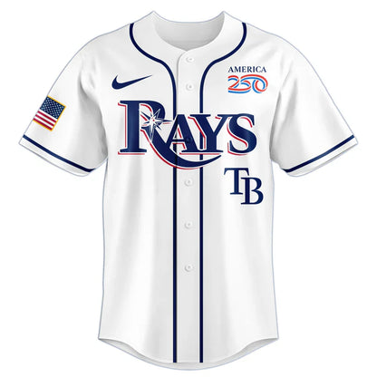 [FLASH SALE] NEW CUSTOMIZED MLB21 TBR TAMPA BAY RAYS BASEBALL JERSEY