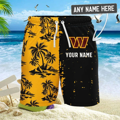 [SPECIAL OFFER] NEW CUSTOMIZED NFL12 WTC WASHINGTON COMMANDERS UNISEX HAWAIIAN SHIRT & SHORTS SET