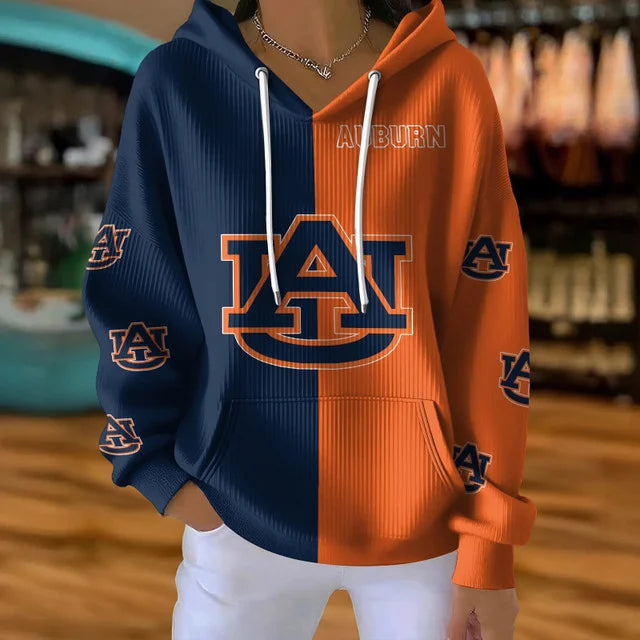 [FAN FAVORITE] NEW CUSTOMIZED NCAA FBS13 ABT AUBURN TIGERS RIBBED HOODIE & SWEATSHIRT