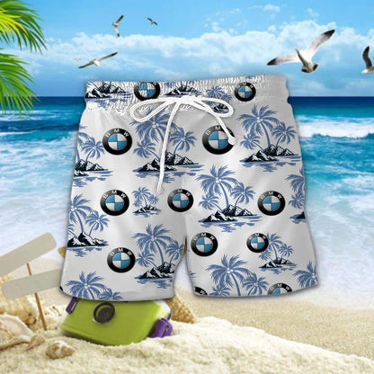 [FAN MUST-HAVE] NEW CUSTOMIZED F113 BMW BMW UNISEX HAWAIIAN SHIRT & SHORTS SET