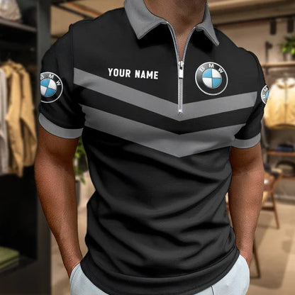 [FAN MUST-HAVE] NEW CUSTOMIZED F113 BMW BMW ZIP POLO SHIRT