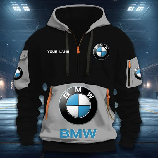[FAN MUST-HAVE] NEW CUSTOMIZED F113 BMW BMW QUARTER ZIP HOODIE