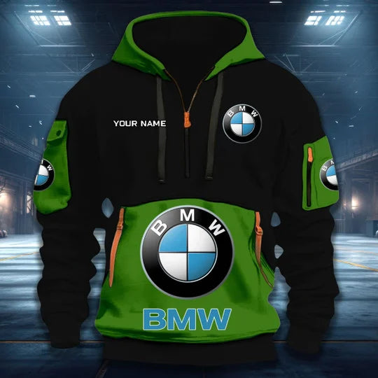 [FAN MUST-HAVE] NEW CUSTOMIZED F113 BMW BMW QUARTER ZIP HOODIE