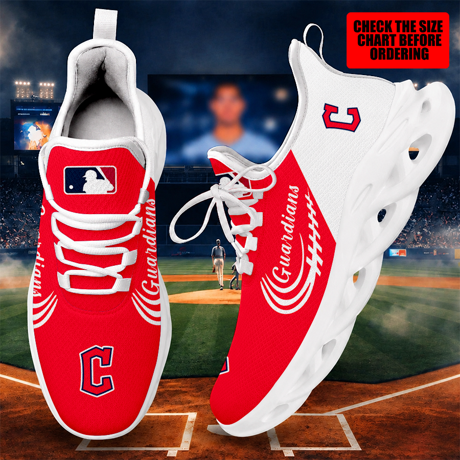 [FLASH SALE] NEW CUSTOMIZED MLB13 CGS CLEVELAND GUARDIANS MAX SOUL SHOES