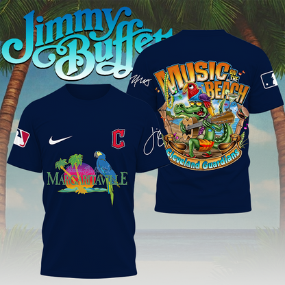 [FLASH SALE] NEW CUSTOMIZED MLB13 CGS CLEVELAND GUARDIANS x JIMMY BUFFETT T-SHIRT, HOODIE, ZIP HOODIE