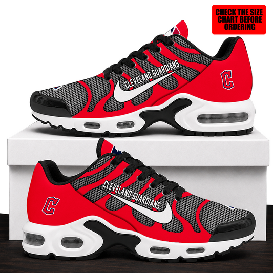 [FLASH SALE] NEW CUSTOMIZED MLB13 CGS CLEVELAND GUARDIANS AIR MAX PLUS SNEAKERS