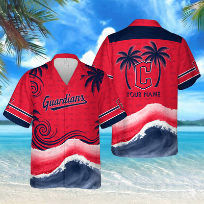 [FLASH SALE] NEW CUSTOMIZED MLB13 CGS CLEVELAND GUARDIANS UNISEX HAWAIIAN SHIRT