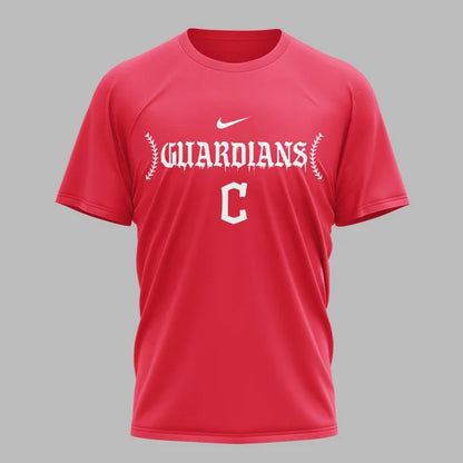 [FLASH SALE] NEW CUSTOMIZED MLB13 CGS CLEVELAND GUARDIANS MUTICOLOR T-SHIRT