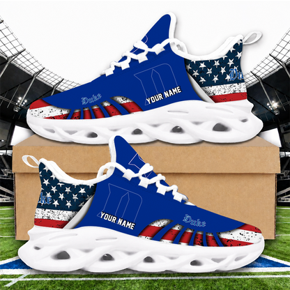 [FAN FAVORITE] NEW CUSTOMIZED NCAA CFH13 DLD DUKE BLUE DEVILS UNISEX CLUNKY SNEAKERS