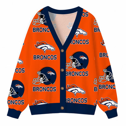 [SPECIAL OFFER] NEW CUSTOMIZED NFL13 DVB DENVER BRONCOS CARDIGAN
