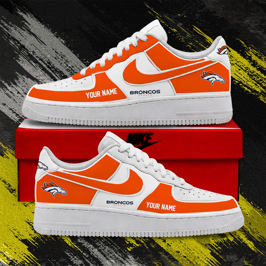 [SPECIAL OFFER] NEW CUSTOMIZED NFL13 DVB DENVER BRONCOS AF1 SHOES
