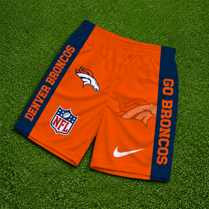 [SPECIAL OFFER] NEW CUSTOMIZED NFL13 DVB DENVER BRONCOS SHORT PANTS
