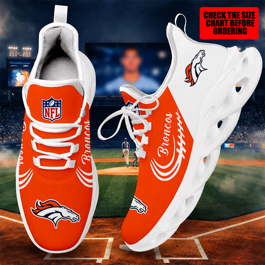 [SPECIAL OFFER] NEW CUSTOMIZED NFL13 DVB DENVER BRONCOS MAX SOUL SHOES