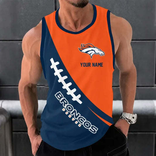 [SPECIAL OFFER] NEW CUSTOMIZED NFL13 DVB DENVER BRONCOS UNISEX TANK TOP