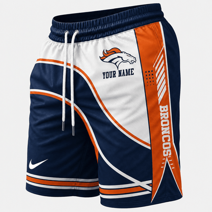 [SPECIAL OFFER] NEW CUSTOMIZED NFL13 DVB DENVER BRONCOS SHORT PANTS
