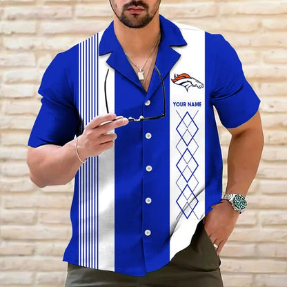 [SPECIAL OFFER] NEW CUSTOMIZED NFL13 DVB DENVER BRONCOS HAWAIIAN SHIRT