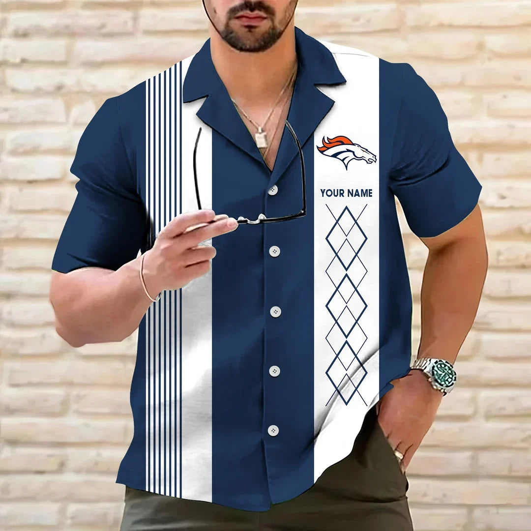 [SPECIAL OFFER] NEW CUSTOMIZED NFL13 DVB DENVER BRONCOS HAWAIIAN SHIRT