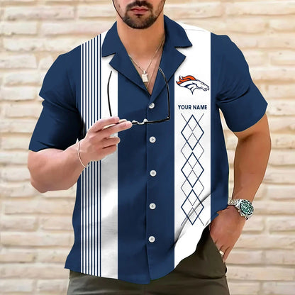 [SPECIAL OFFER] NEW CUSTOMIZED NFL13 DVB DENVER BRONCOS HAWAIIAN SHIRT