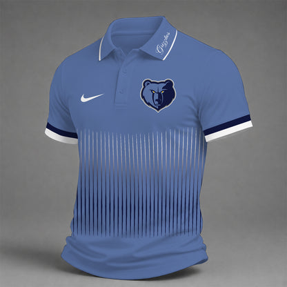 [HOT DEAL] NEW CUSTOMIZED NBA13 MGR MEMPHIS GRIZZLIES POLO SHIRT