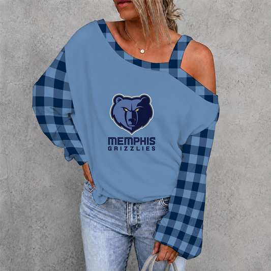 [HOT DEAL] NEW CUSTOMIZED NBA13 MGR MEMPHIS GRIZZLIES DROP SHOULDER SWEATSHIRT