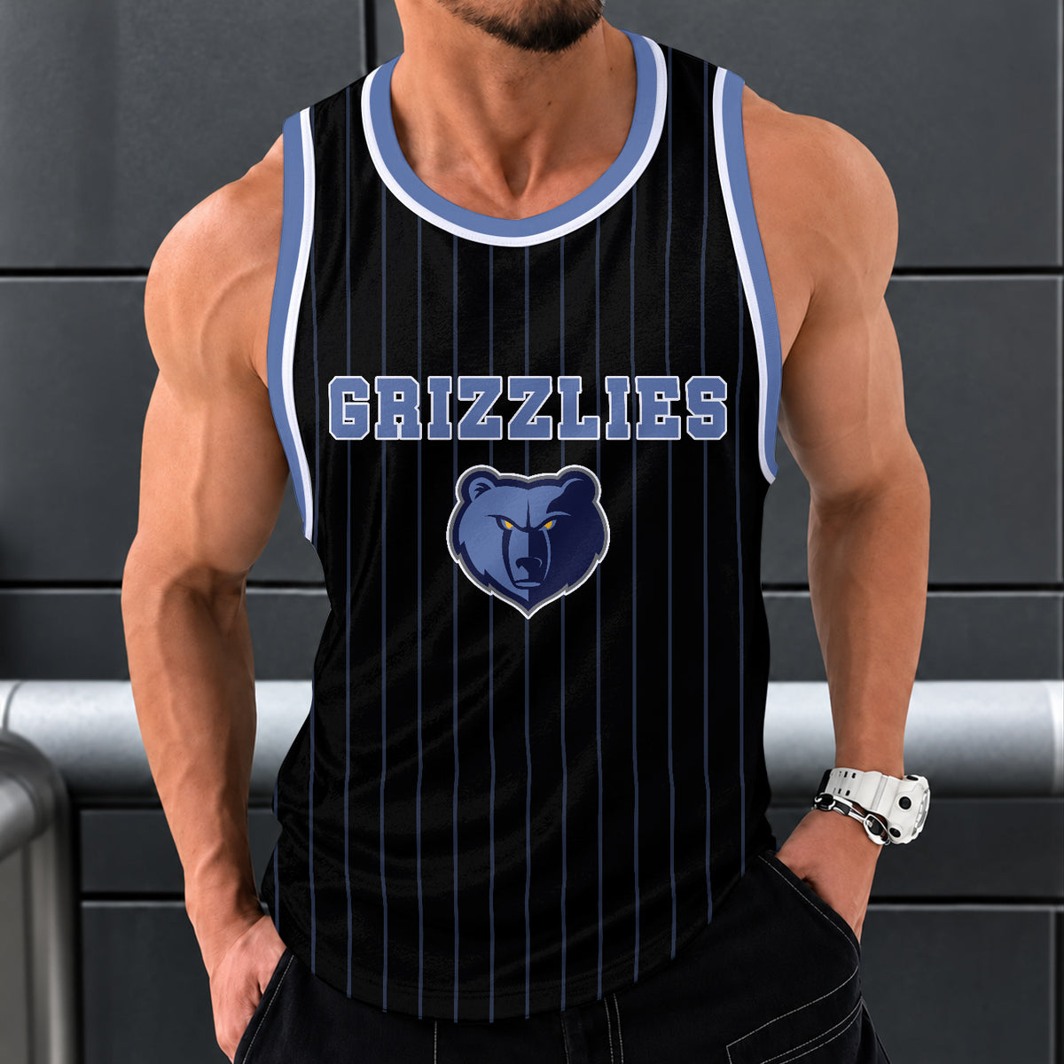 [HOT DEAL] NEW CUSTOMIZED NBA13 MGR MEMPHIS GRIZZLIES UNISEX TANK TOP