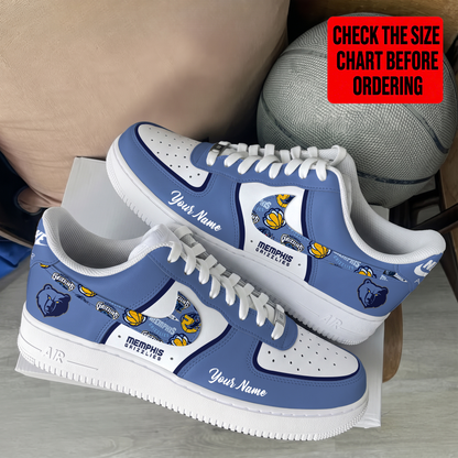 [HOT DEAL] NEW CUSTOMIZED NBA13 MGR MEMPHIS GRIZZLIES AF1 SHOES