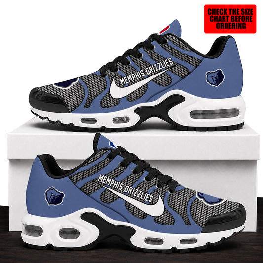 [HOT DEAL] NEW CUSTOMIZED NBA13 MGR MEMPHIS GRIZZLIES AIR MAX PLUS SNEAKERS