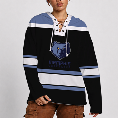 [HOT DEAL] NEW CUSTOMIZED NBA13 MGR MEMPHIS GRIZZLIES LACER HOODIE