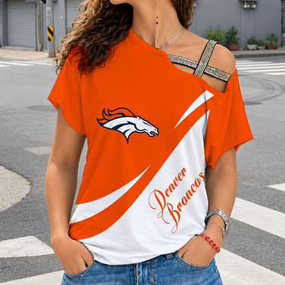 [SPECIAL OFFER] NEW CUSTOMIZED NFL13 DVB DENVER BRONCOS SHOULDER SHIRT