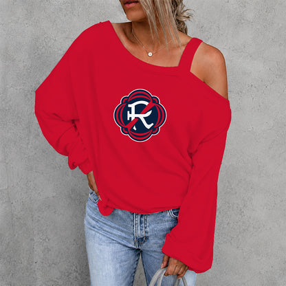 [FAN EXCLUSIVE] NEW CUSTOMIZED MLS13 NER NEW ENGLAND REVOLUTION DROP SHOULDER SWEATSHIRT