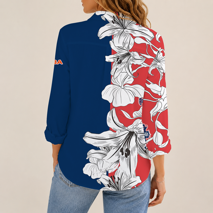 [FAN FAVORITE] NEW CUSTOMIZED WNBA13 WSM WASHINGTON MYSTICS WOMEN CASUAL SHIRT