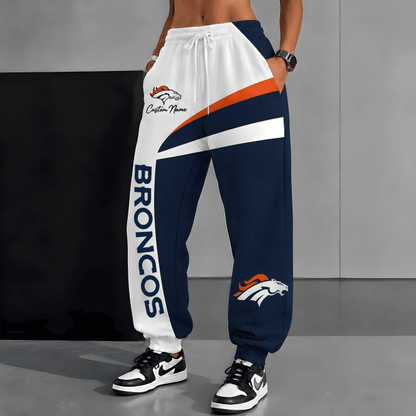 [SPECIAL OFFER] NEW CUSTOMIZED NFL13 DVB DENVER BRONCOS SWEATPANTS