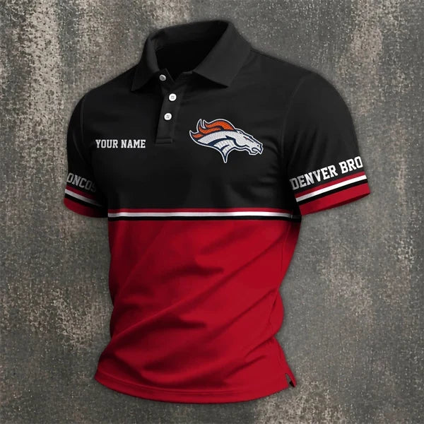 [SPECIAL OFFER] NEW CUSTOMIZED NFL13 DVB DENVER BRONCOS POLO SHIRT